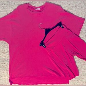 Novi Shorts Set - Fuchsia - Size Medium